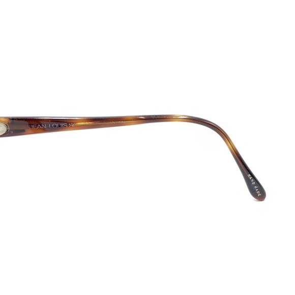 Jean Louis Scherrer Vintage Jakky'O Tortoise Brown Cat Eye Sunglasses Frames 130 - Picture 9 of 12